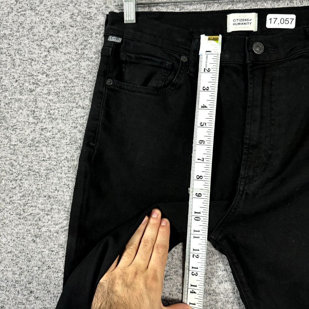 Citizens Of Humanity Women's Size 31 Black Stretch Denim Lilah High Rise Bootcut - Picture 15 of 16